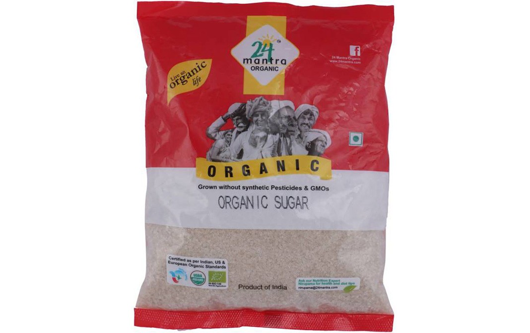 24 Mantra Organic Sugar    Pack  1 kilogram